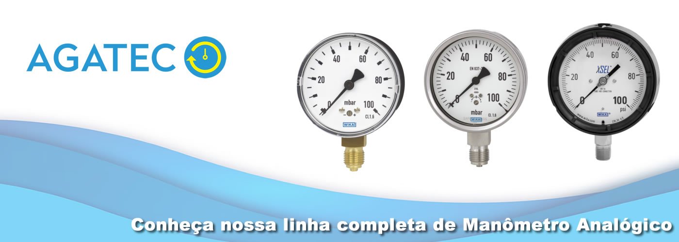 Manômetro Analógico