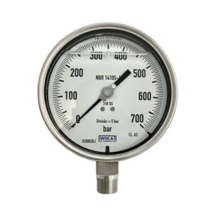 Manômetro 115mm Vertical 0-700 com glicerina modelo 233.50.115