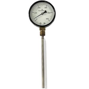 Termômetro bimetalico 100mm 0-500°C Agatec