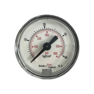 Manômetro 40mm Horizontal 600×40 modelo 111.12.40