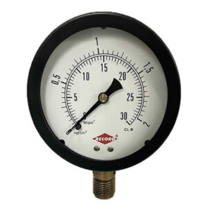 Manômetro 100mm Vertical 30x2 Record