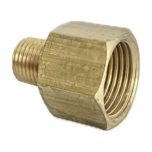 Adaptador 1/4″ Bsp Macho x 1/2″ Bsp Fêmea Latão