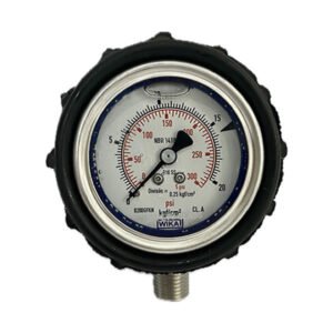 Capa de borracha para manômetro 63mm Caixa baioneta